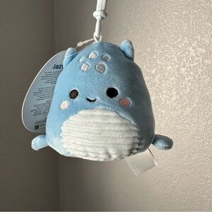 3” Lune The Loch Ness Monster Squishmallows Clip NWT